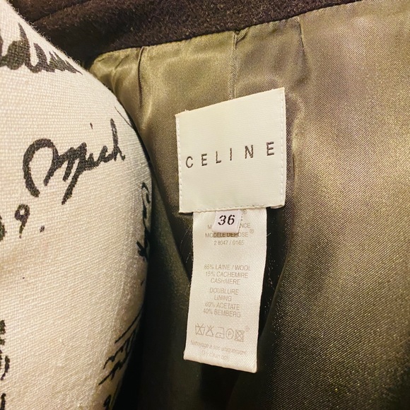 CELINE  Vintage Coat - Picture 4 of 5